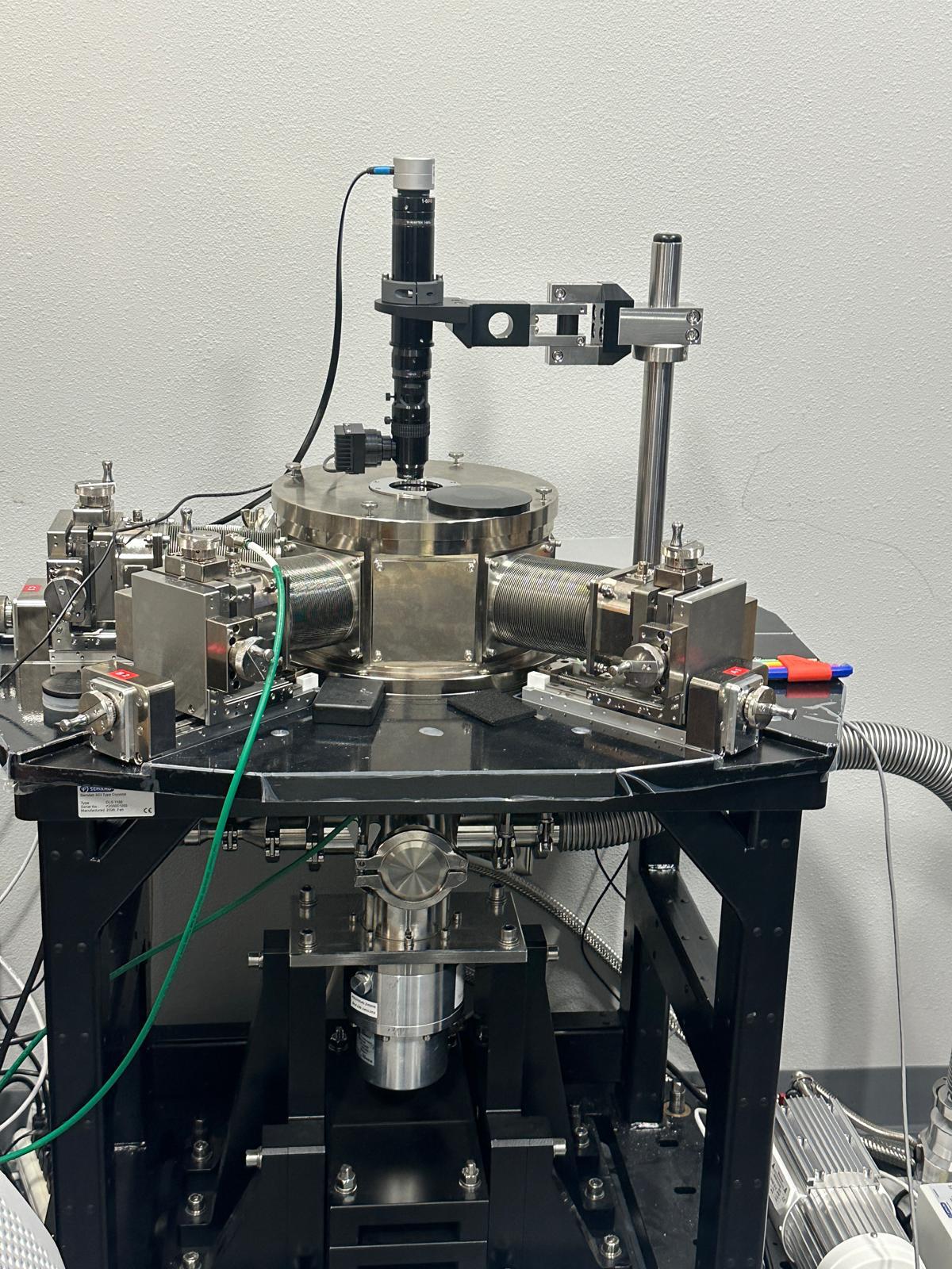 Deep Level Transient Spectroscopy (DLTS) system with cryostat probe station