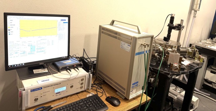 Deep Level Transient Spectroscopy (DLTS) system